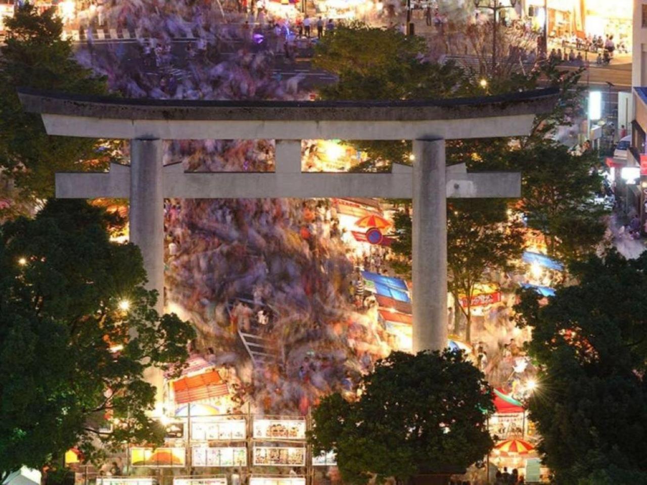 โรงแรมเกทอินน์ คาโงะชิม่า เทมมงกัง คาโกชิมะ ภายนอก รูปภาพ